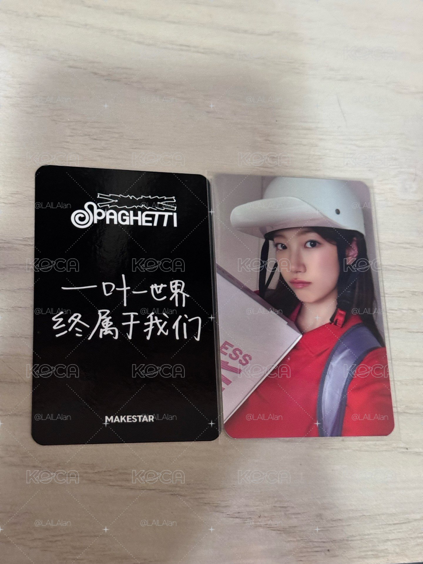MS指定 中文卡背！
