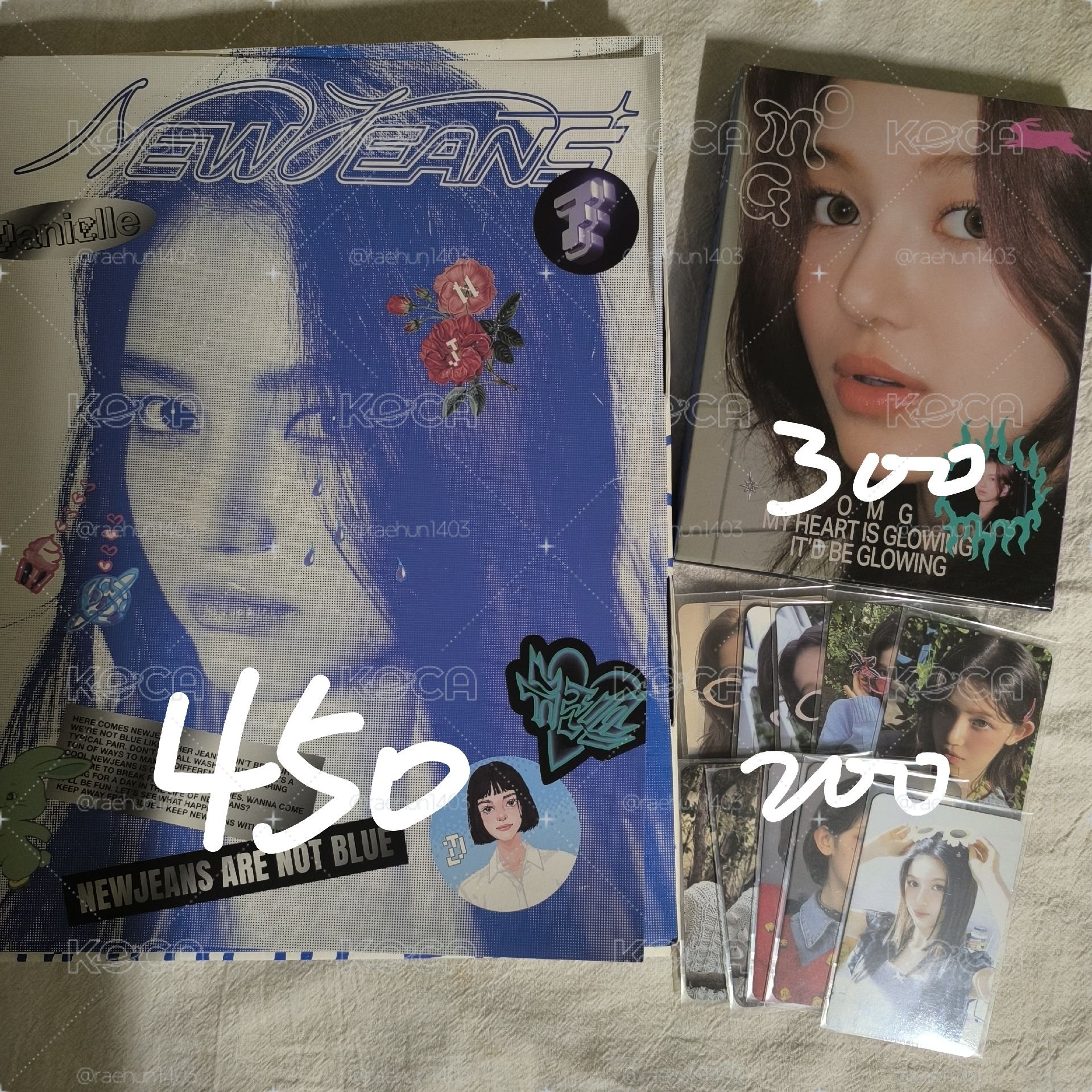 NewJeans 丹尼爾盤