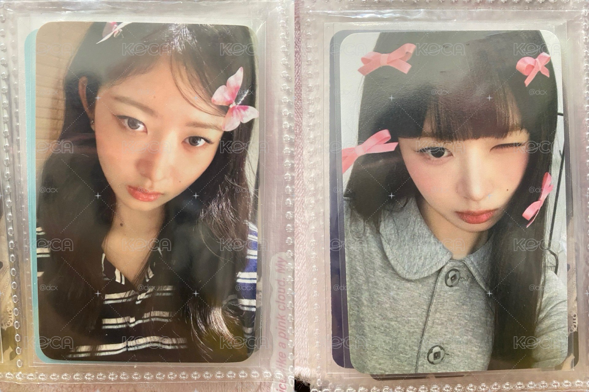 IVE 直井怜 Rei IVE SECRET wm 6.0 蝴蝶怜🦋 蝴蝶結怜🎀 合售不拆套出