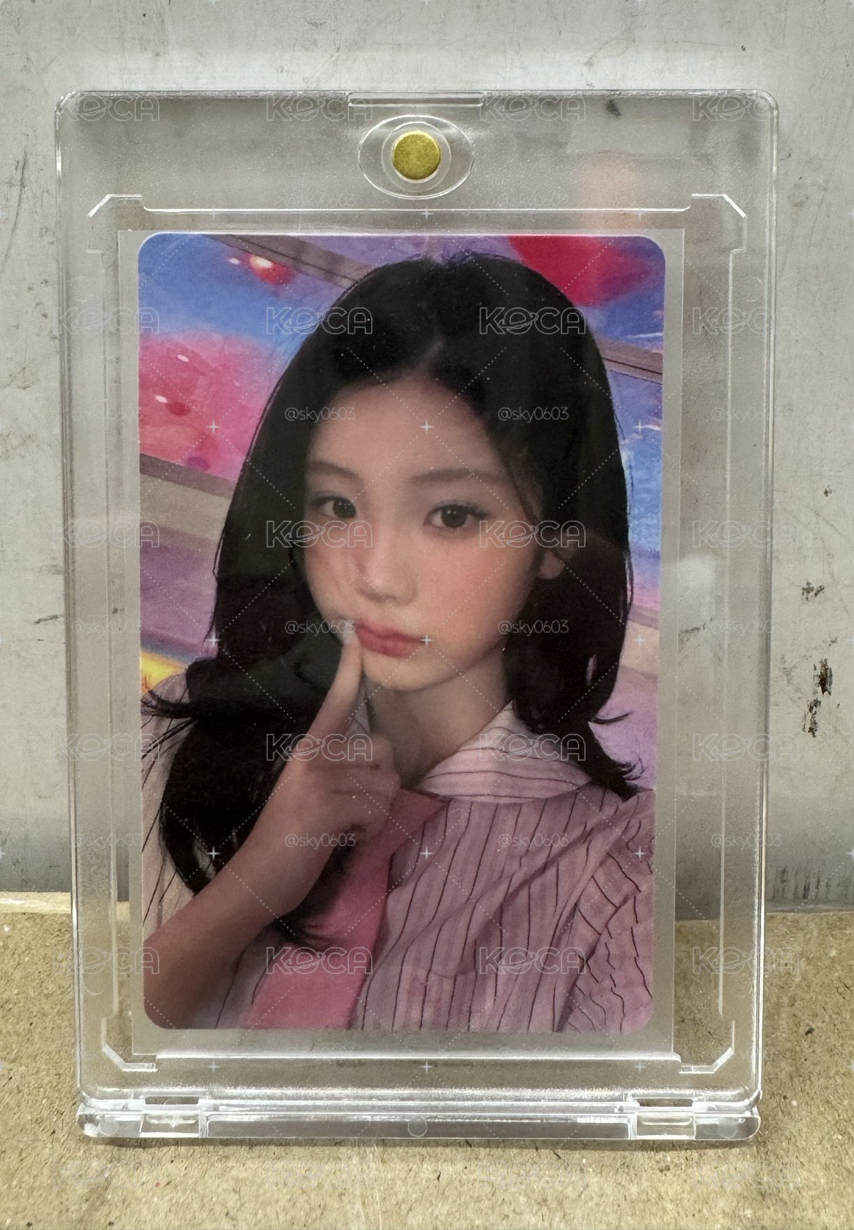 I'LL LIKE YOU yzy 1.0 簽售卡 
