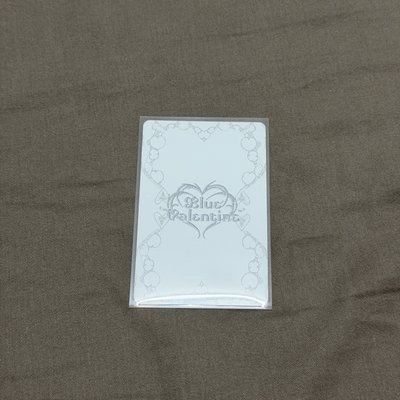 正規一 電子專 Valentine ver. 專輯卡 自拍