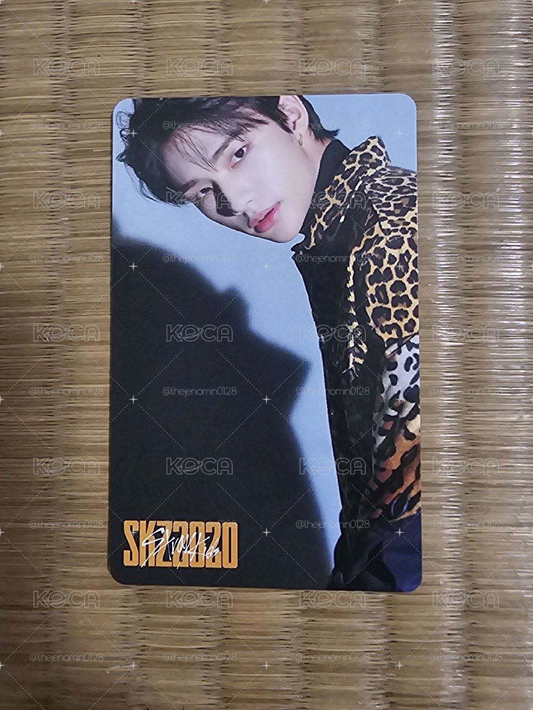 SKZ2020 專輯卡 特典年曆卡