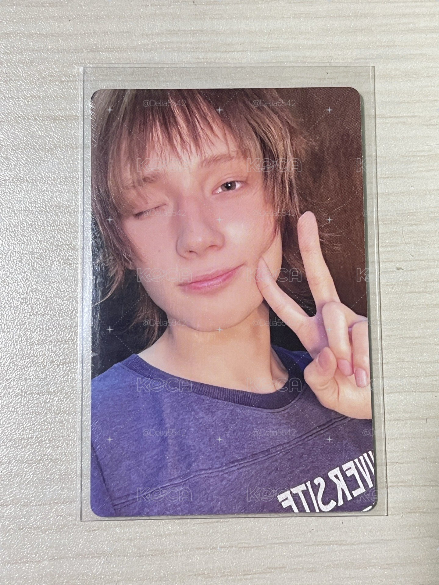 🩵正四 專輯卡 Star Keyring Ver