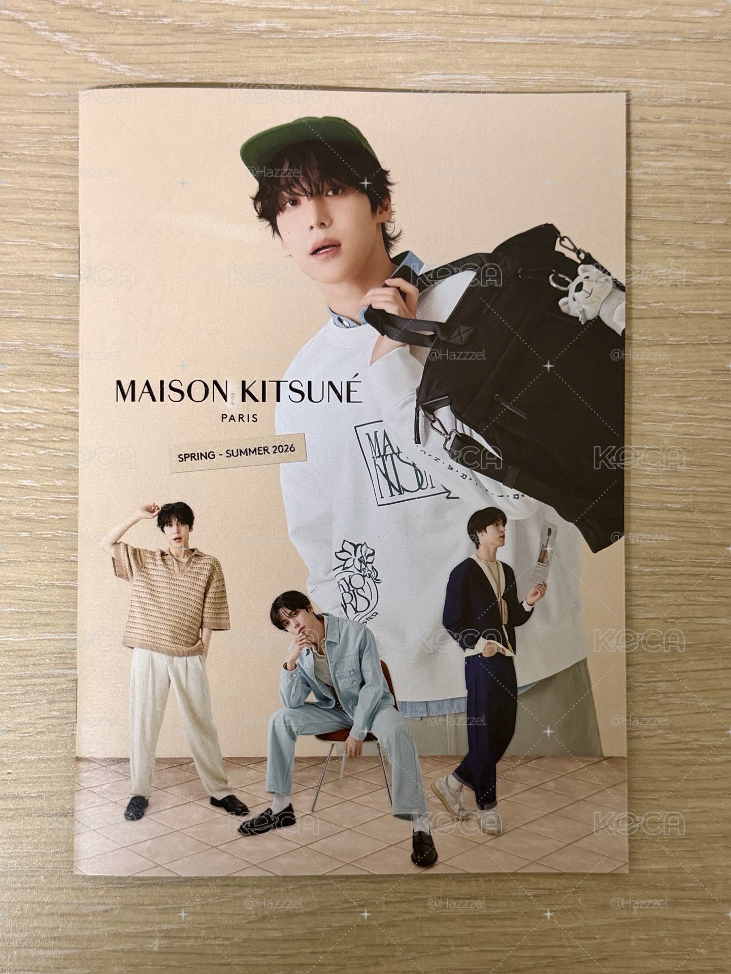 Maison Kitsuné丁潤浩 lookbook
