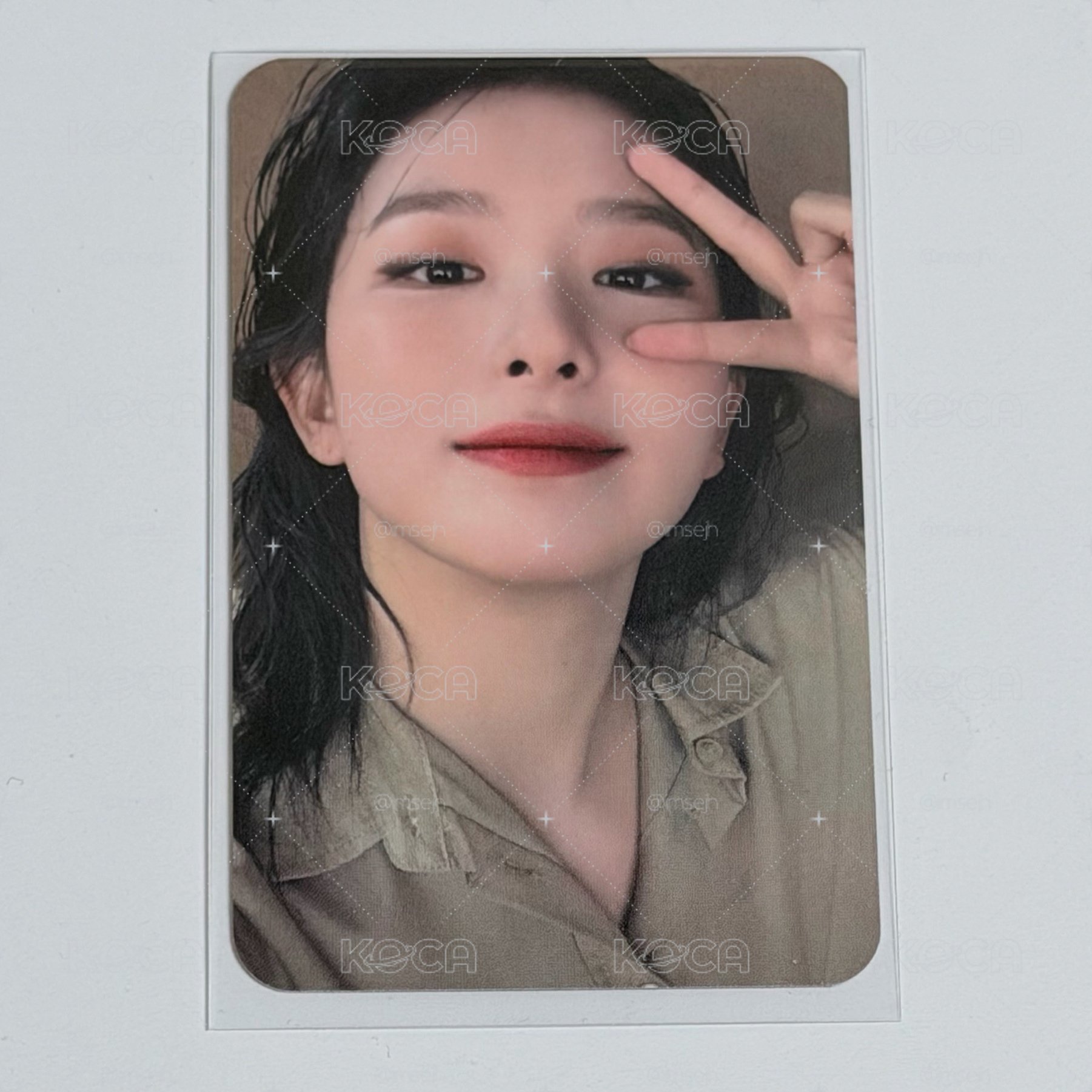 Seulgi三巡比耶卡