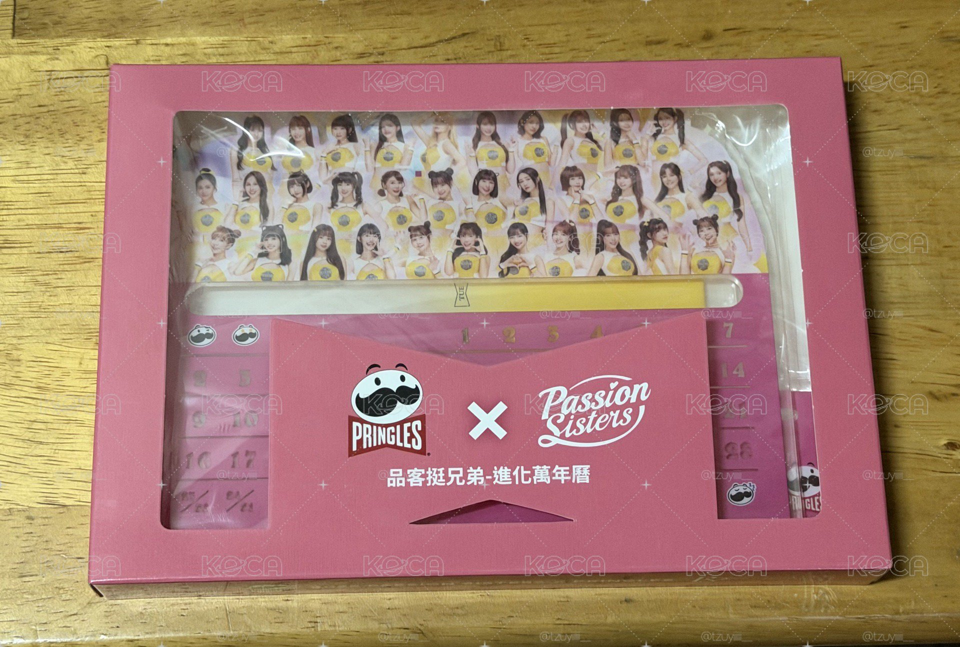 passionsister /中信兄弟桌曆（品客聯名