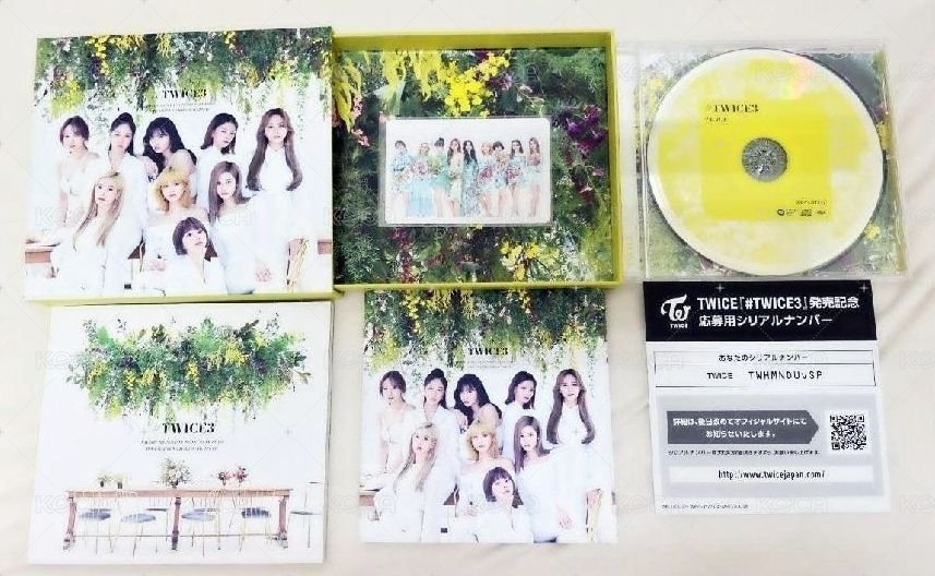 #TWICE3初回A+#TWICE初回A