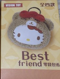   吊飾 三麗鷗best friend 零錢包系列
