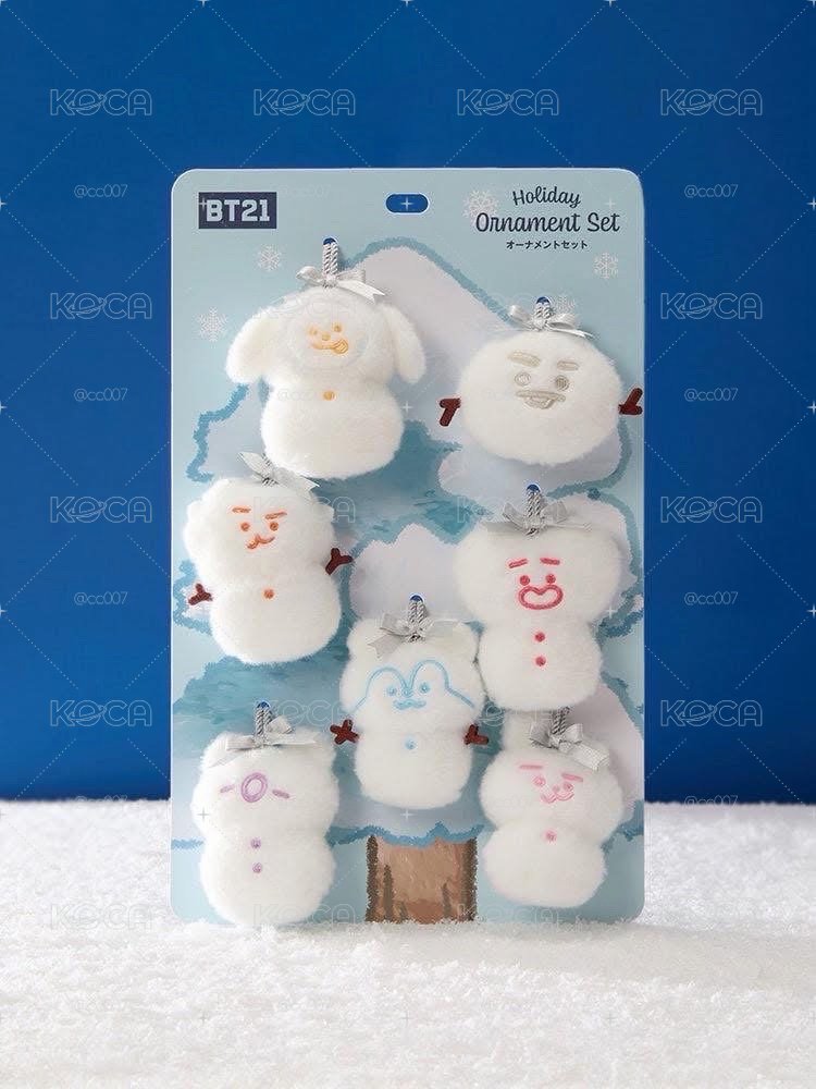 BT21 雪人系列 裝飾吊飾 拆售