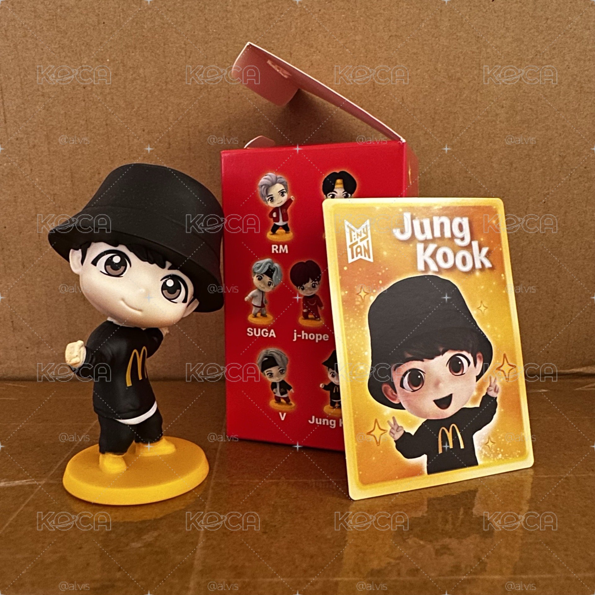 TinyTAN 2025 麥當勞 Encore Edition 聯名盲盒 JK