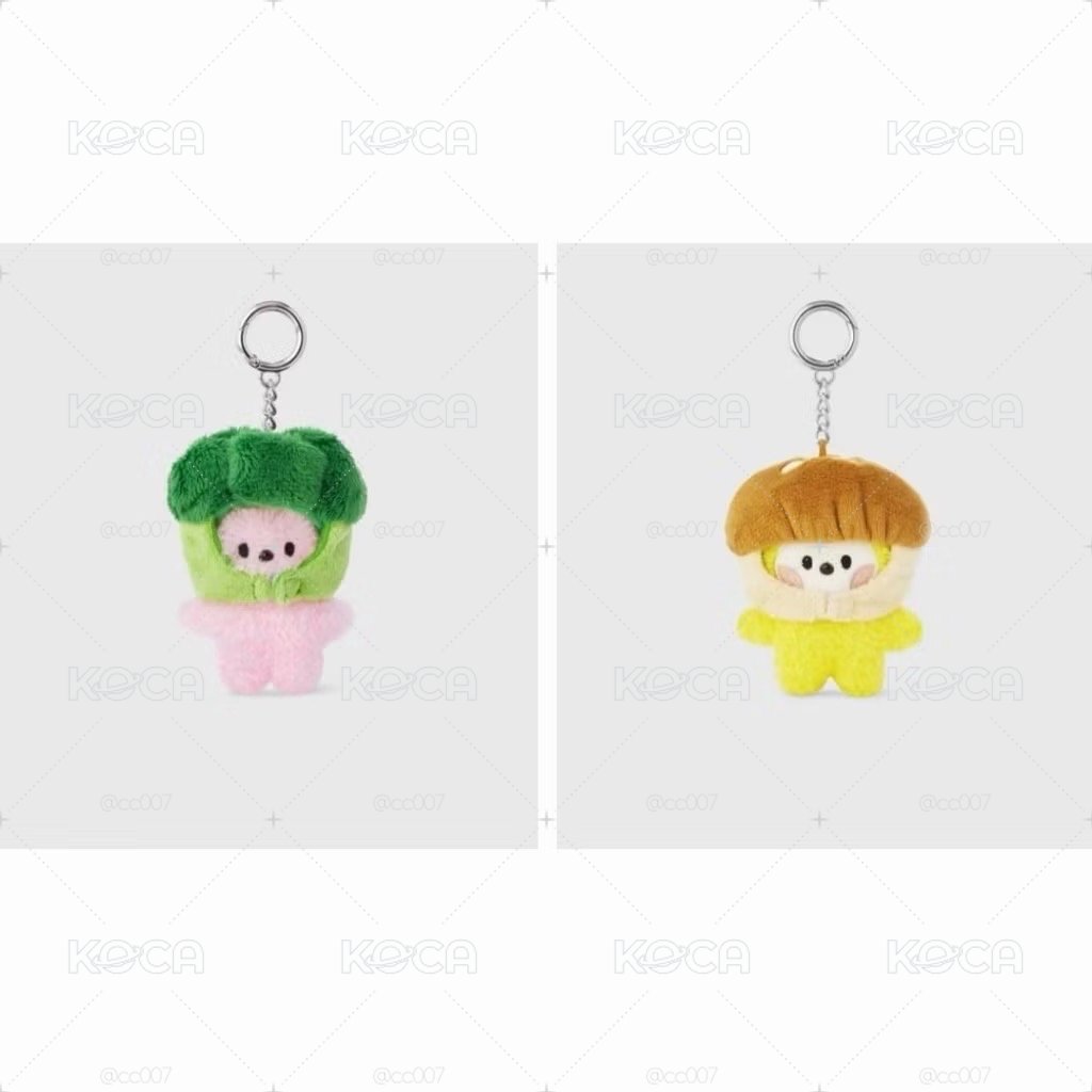 BT21 minini 蔬菜花園 吊飾