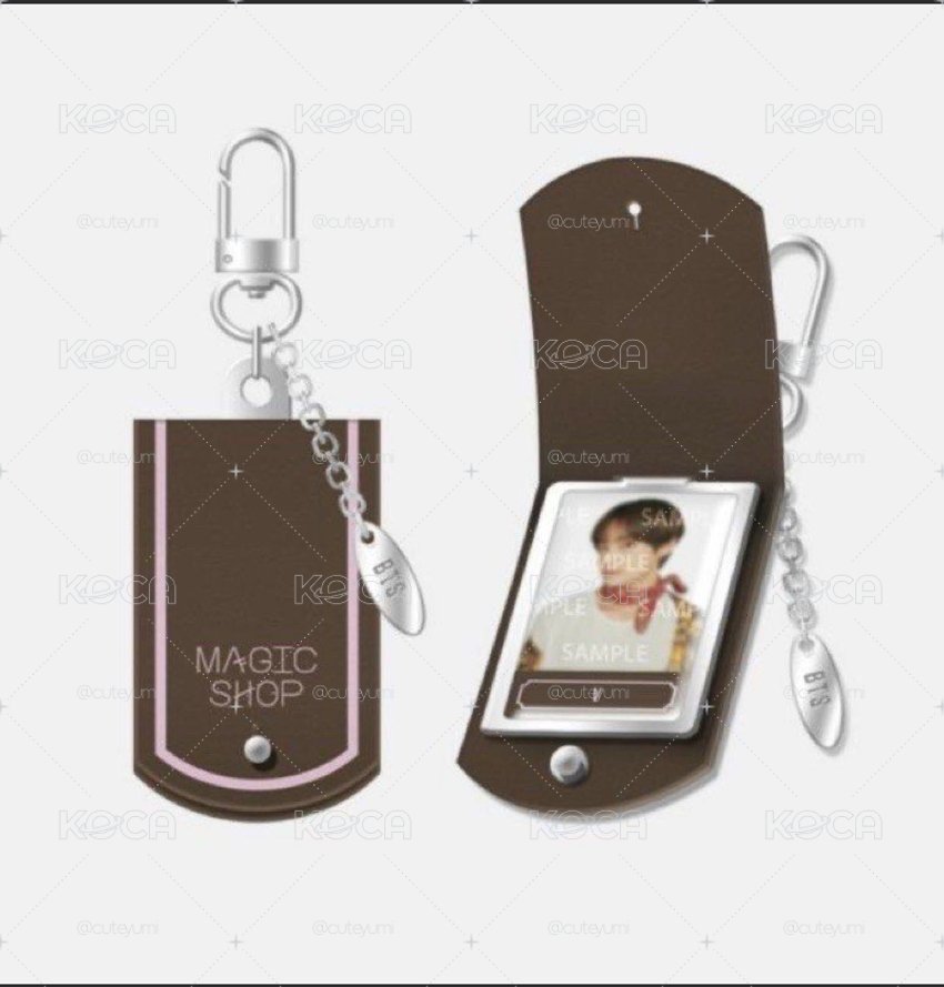 日本五期 金泰亨 田柾國 皮革鑰匙圈 magic shop japan fanmeeting fm