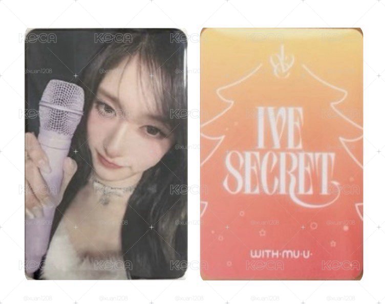 IVE SECRET wm 8.0 幸運卡 