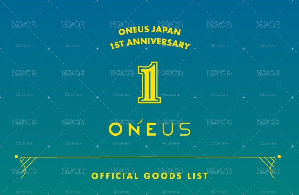 ONEUS 日本一週年