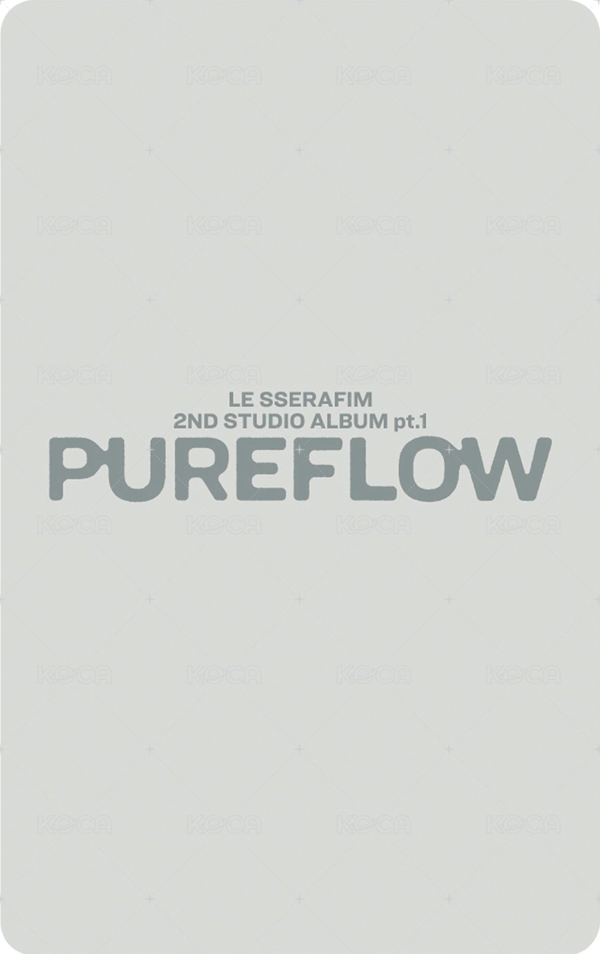 PUREFLOW 日咖 3.0 幸運卡  背面