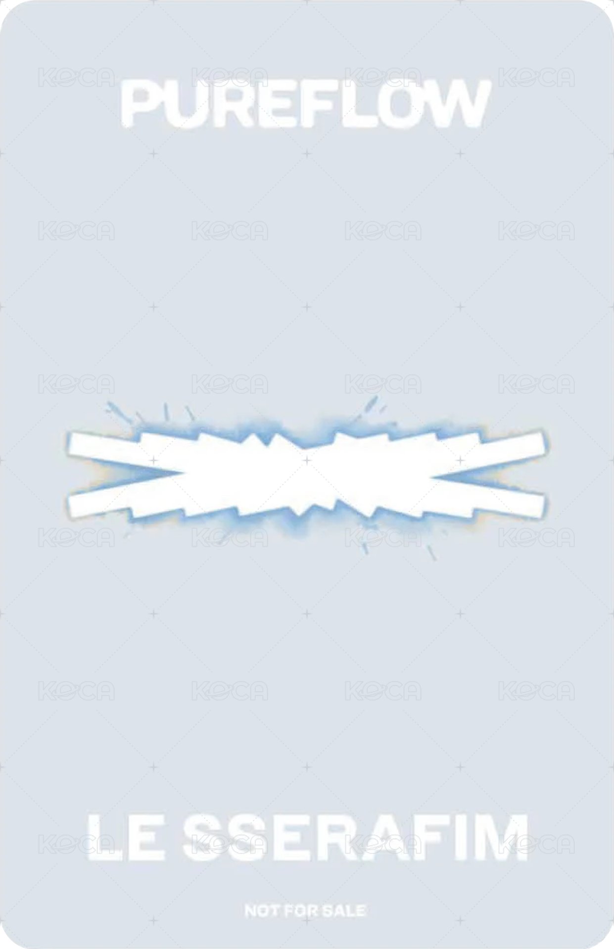 PUREFLOW 塔店 特典卡  背面