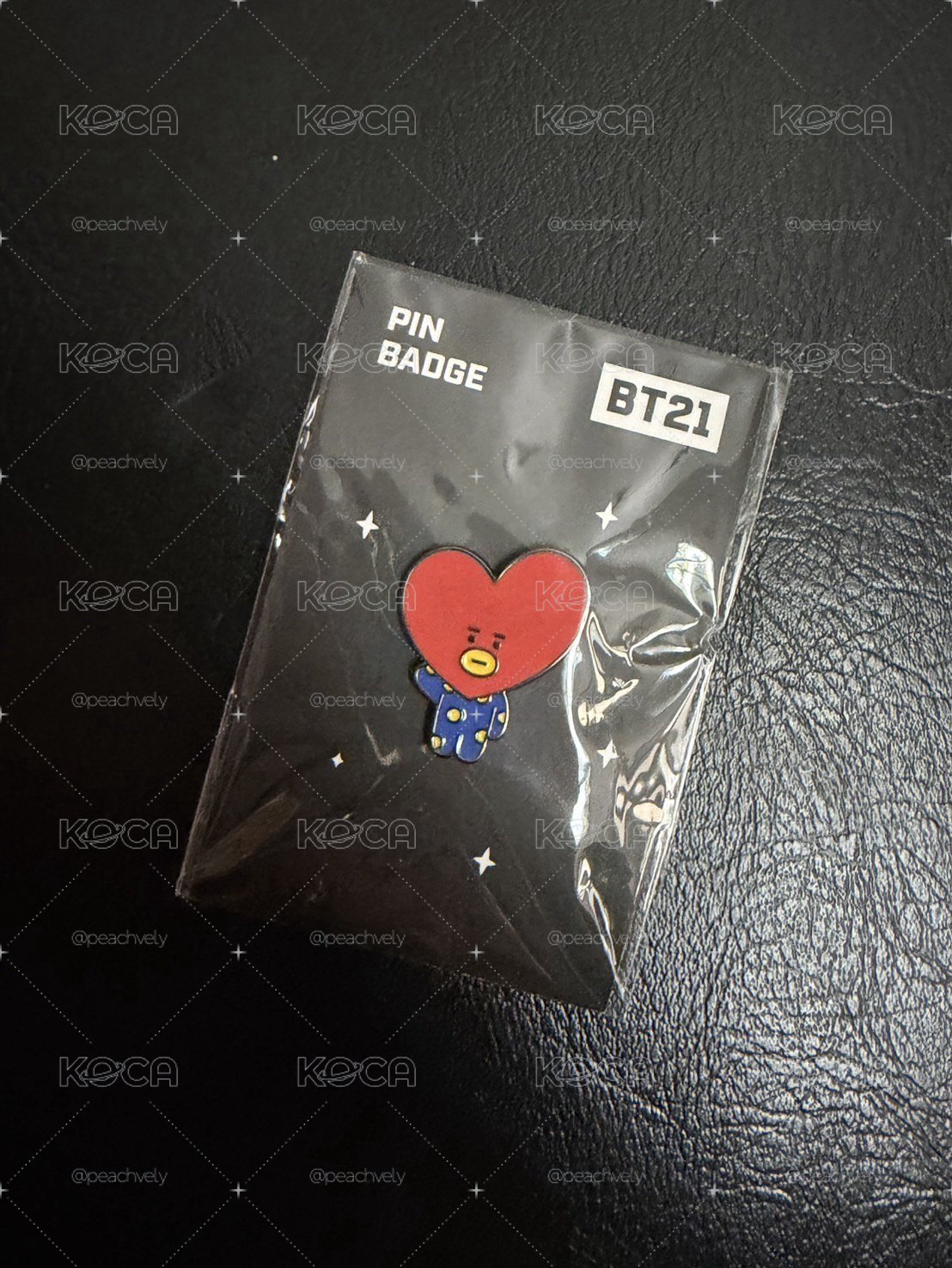 BTS 初代周邊 TATA 金泰亨 V 手拿鏡 零錢包 徽章 卡夾卡套