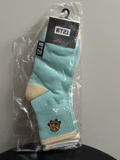 BTS BT21 初代周邊 Cooky Shooky 滑鼠墊 杯子 筆記本 吊飾 原子筆 立牌 襪子 手機殼