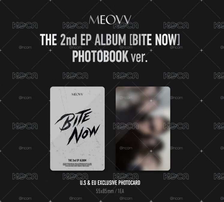 「簽名」MEOVV - Bite Now 美國限定簽名專輯