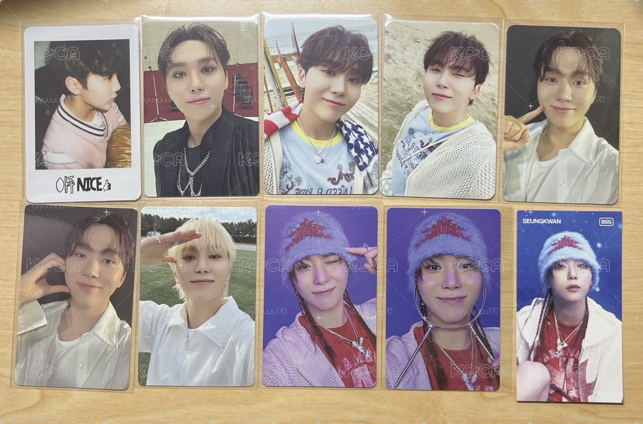 退坑售 SEVENTEEN SEUNGKWAN夫勝寛 專卡 特典卡
