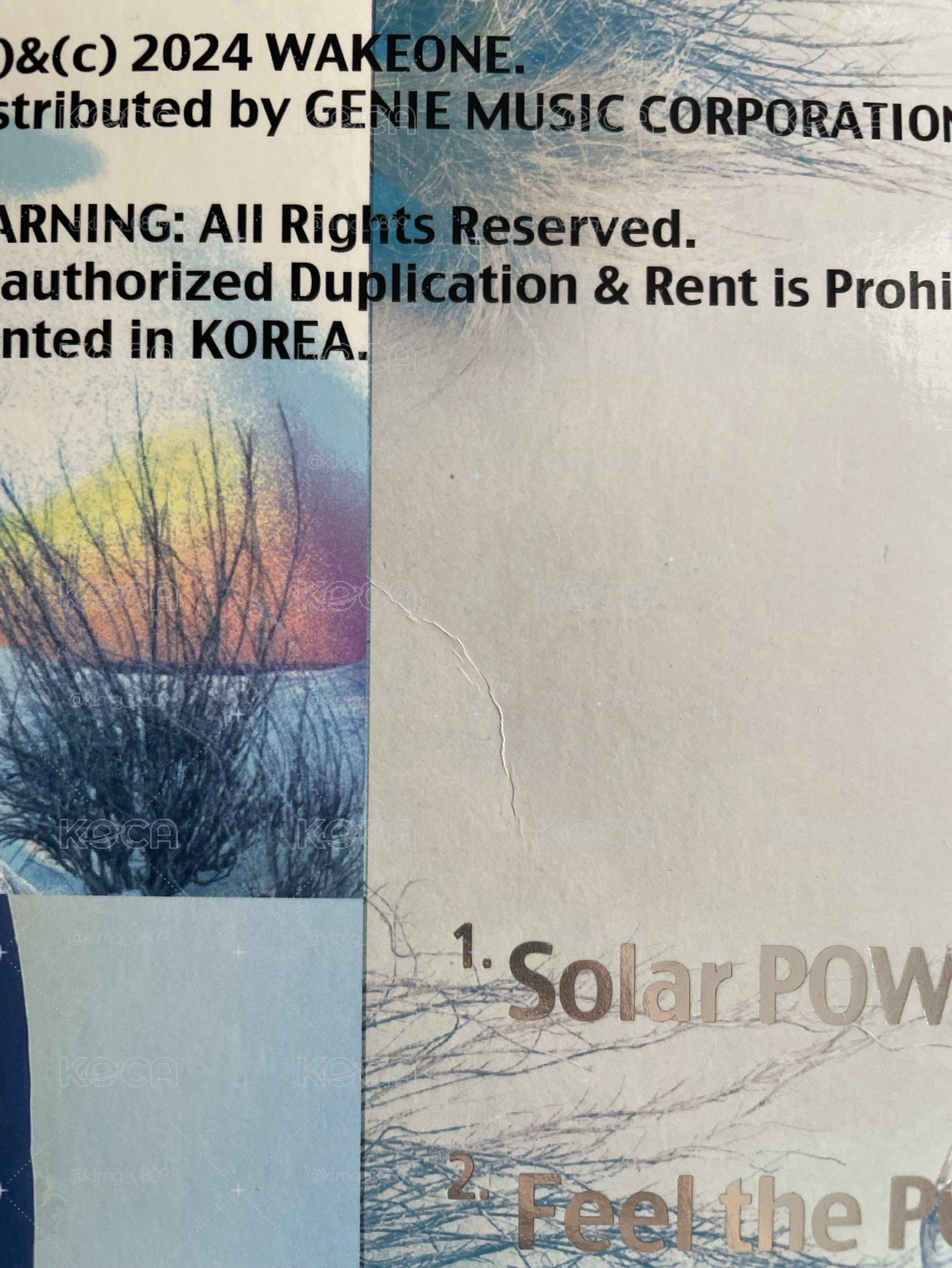 迷三 專輯 SOLAR 辰 空專
