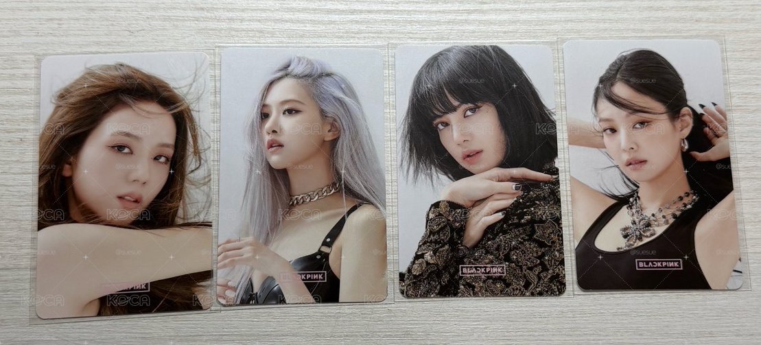 Blackpink the show照片卡 四張不拆