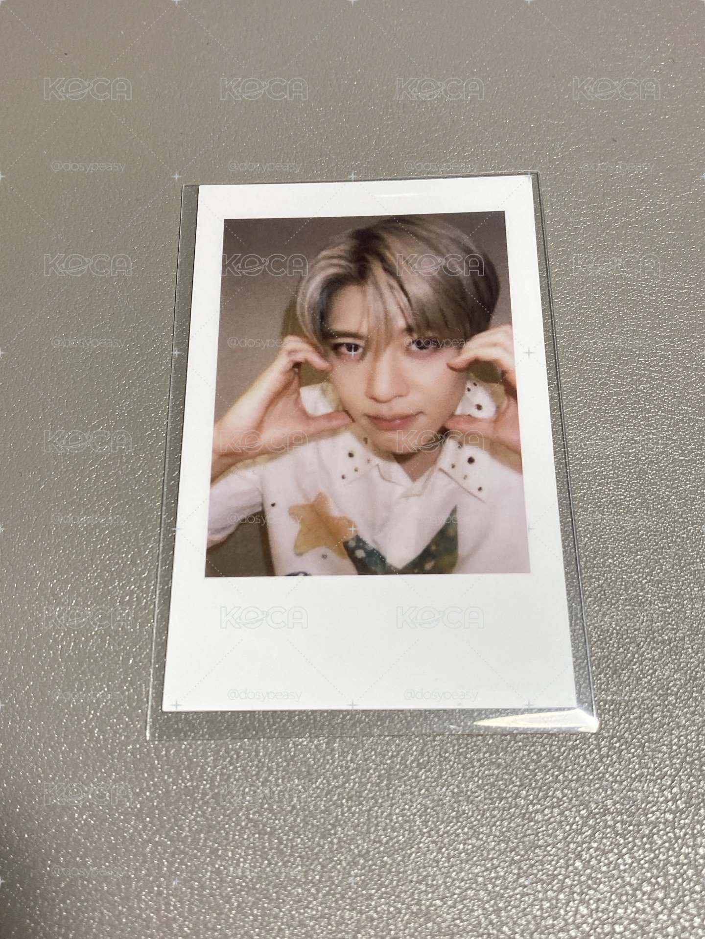NCT WISH poppop kms 1.0 v2 簽售卡 SION