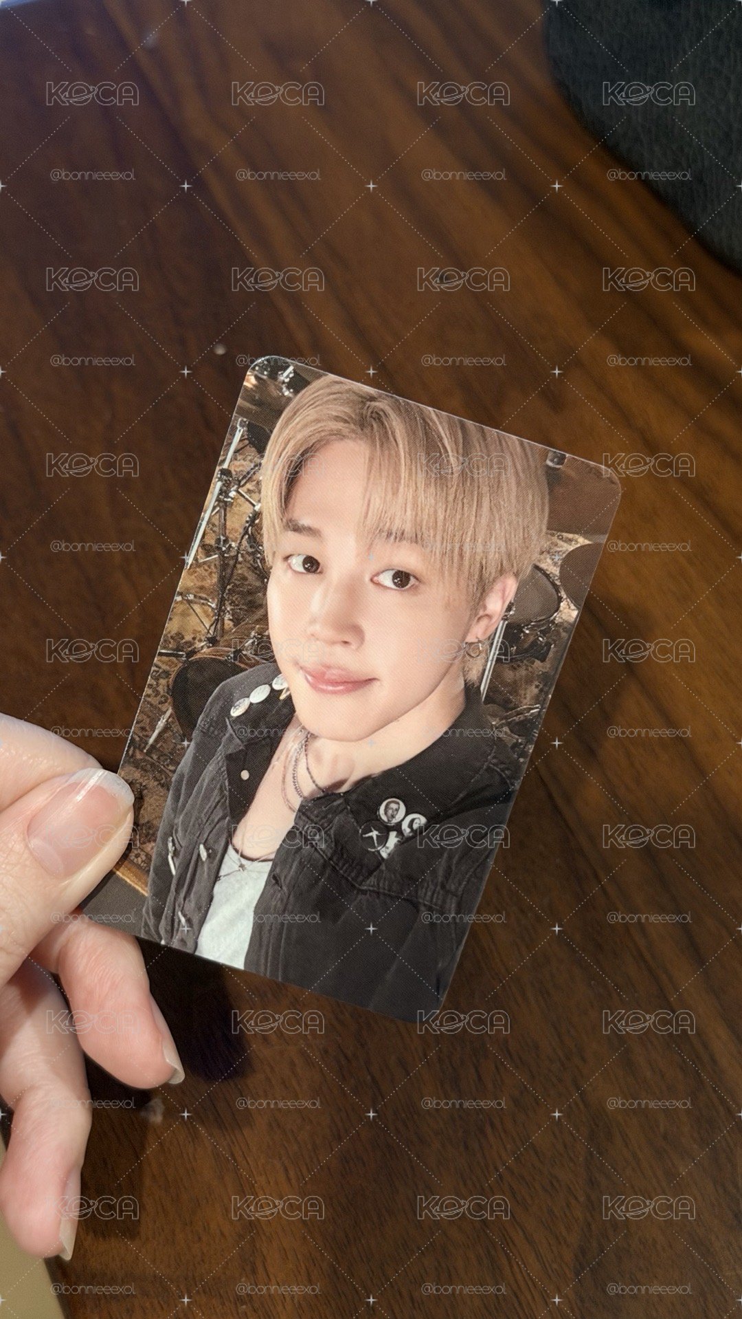 ARIRANG target JIMIN 專輯卡 
