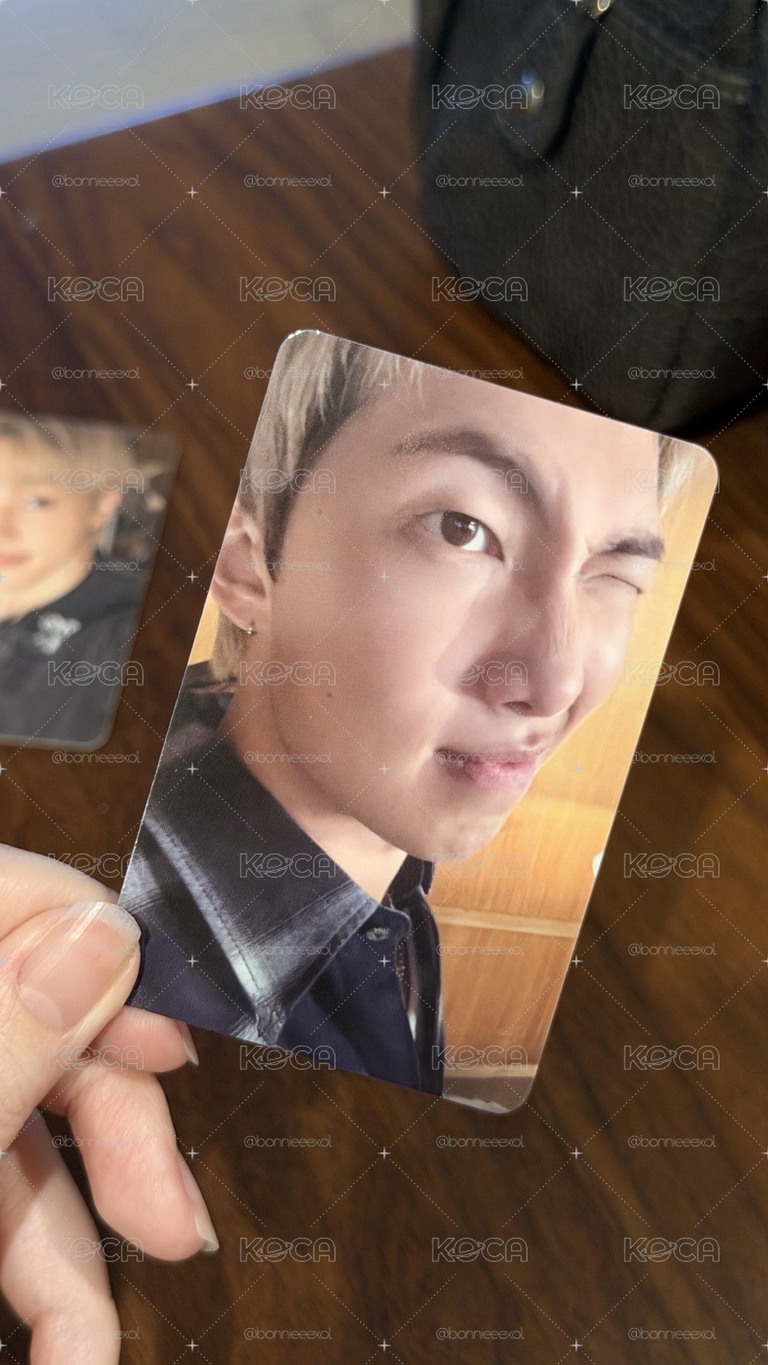 ARIRANG target RM 專輯卡 
