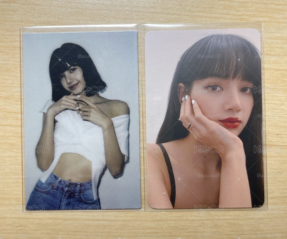 退坑售 BLACKPINK LISA THE ALBUM 專卡 特典卡