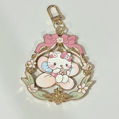 hello kitty 花朵精靈獎牌/吊飾