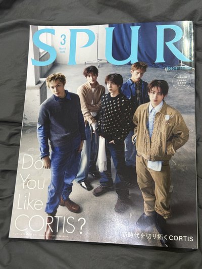spur 2026 cortis封面雜誌