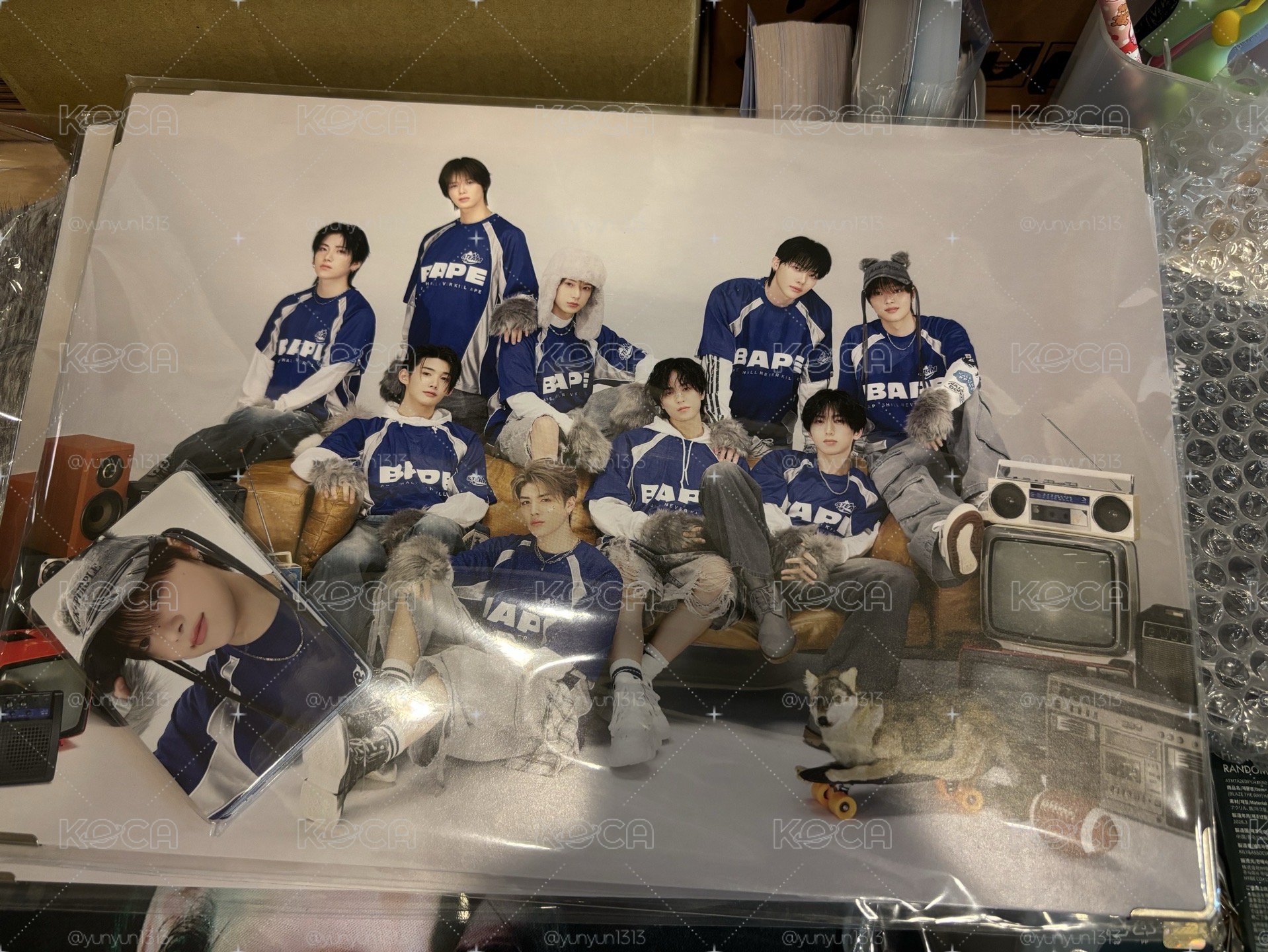 &Team 三週年相框組 整組全新未拆