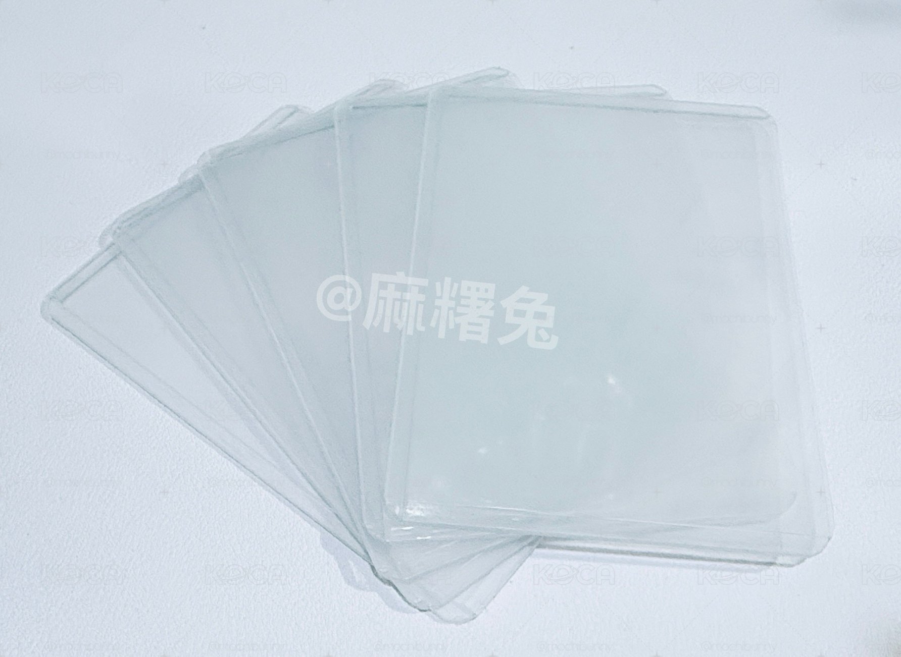 包材❄️覆膜橫式硬卡套