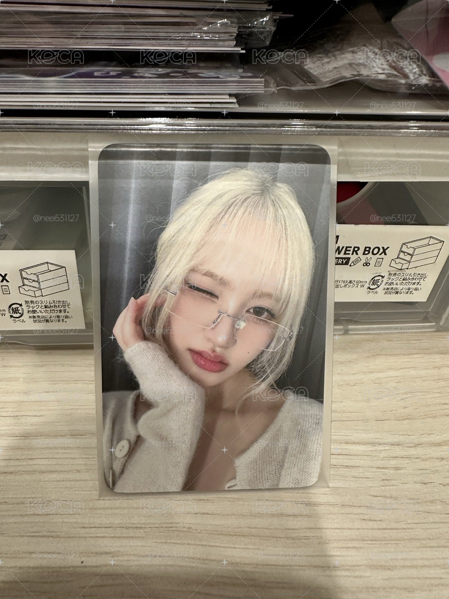 sw 金髮眼鏡栗子
