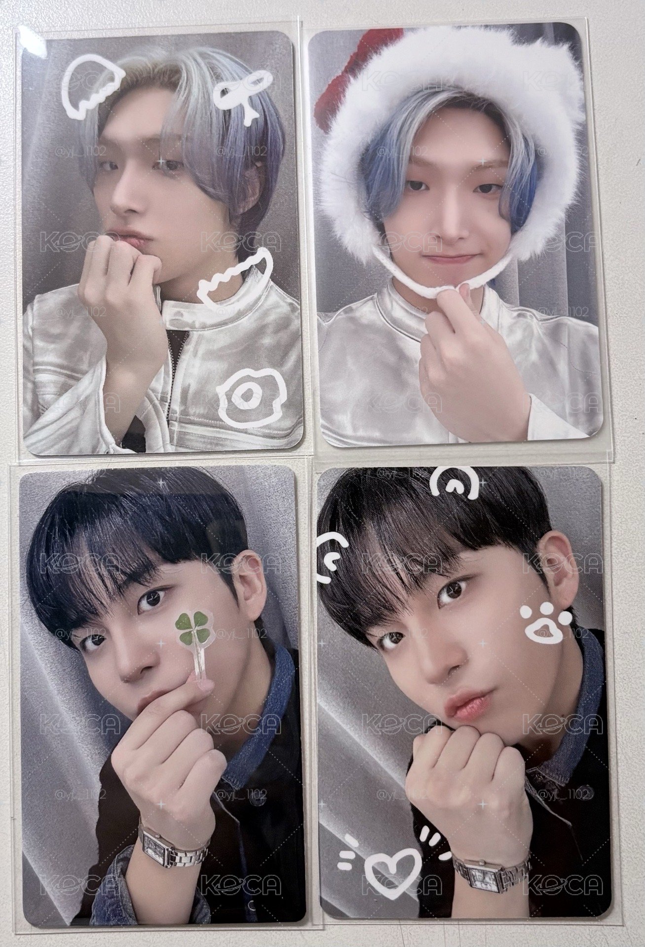 特典卡出清2（小雞🐥琦、Kitty琦、幸運草🍀鍾、小熊🐻鍾）