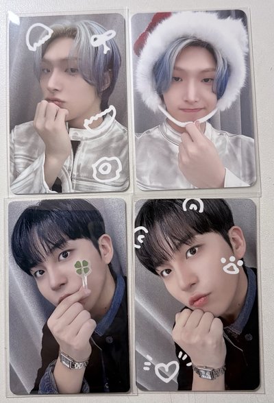 特典卡出清2（小雞🐥琦、Kitty琦、幸運草🍀鍾、小熊🐻鍾）