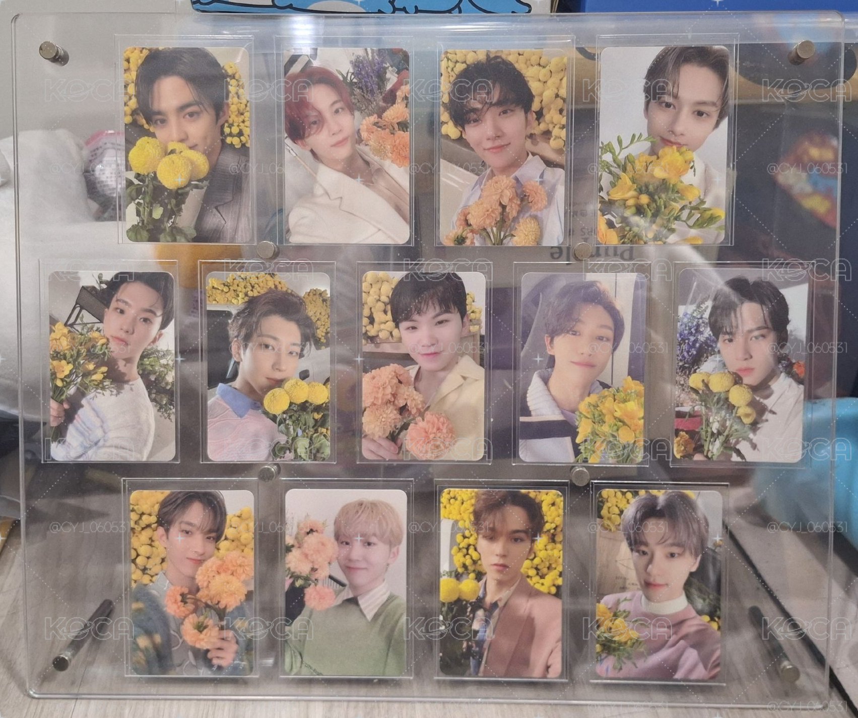 SVT 迷八 One Side 捧花全套