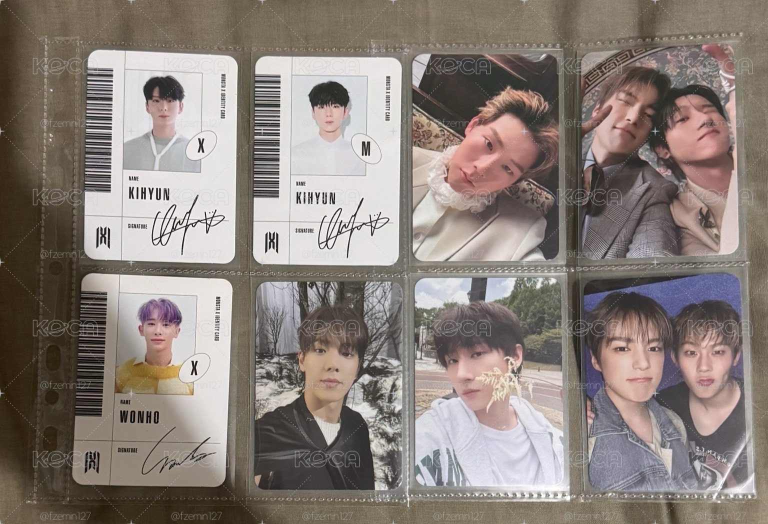 Monsta X The X 專輯卡