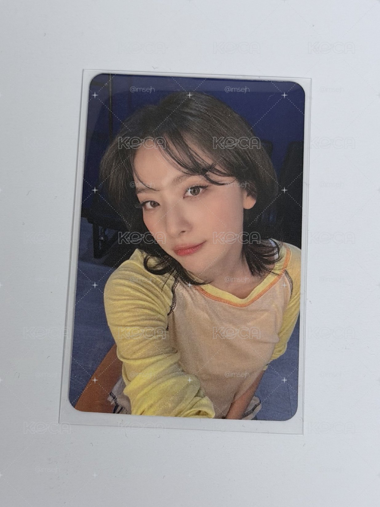 Seulgi bnb am簽售卡