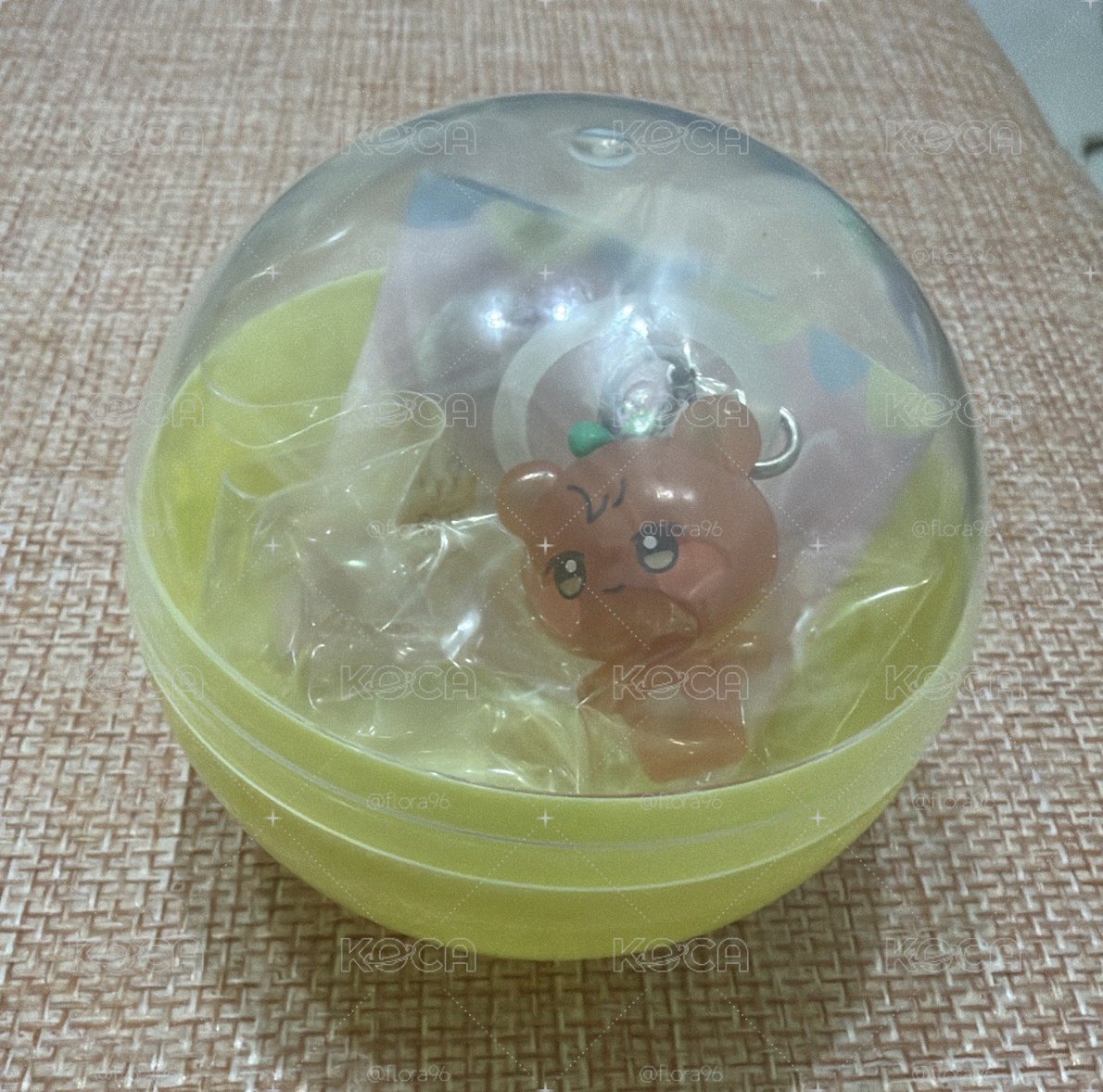 ANITEEZ in color 透明吊飾（熊熊）