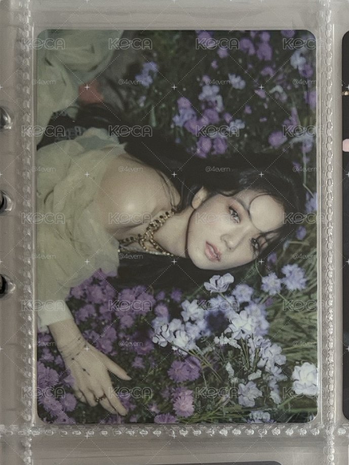 Jisoo 花海秀 捧花
