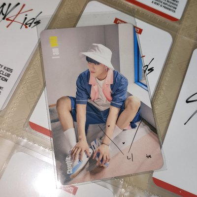 stray kids 徐彰彬 ChangBin op2 幸運信封 福袋 雙面卡 稀有早期 週邊卡