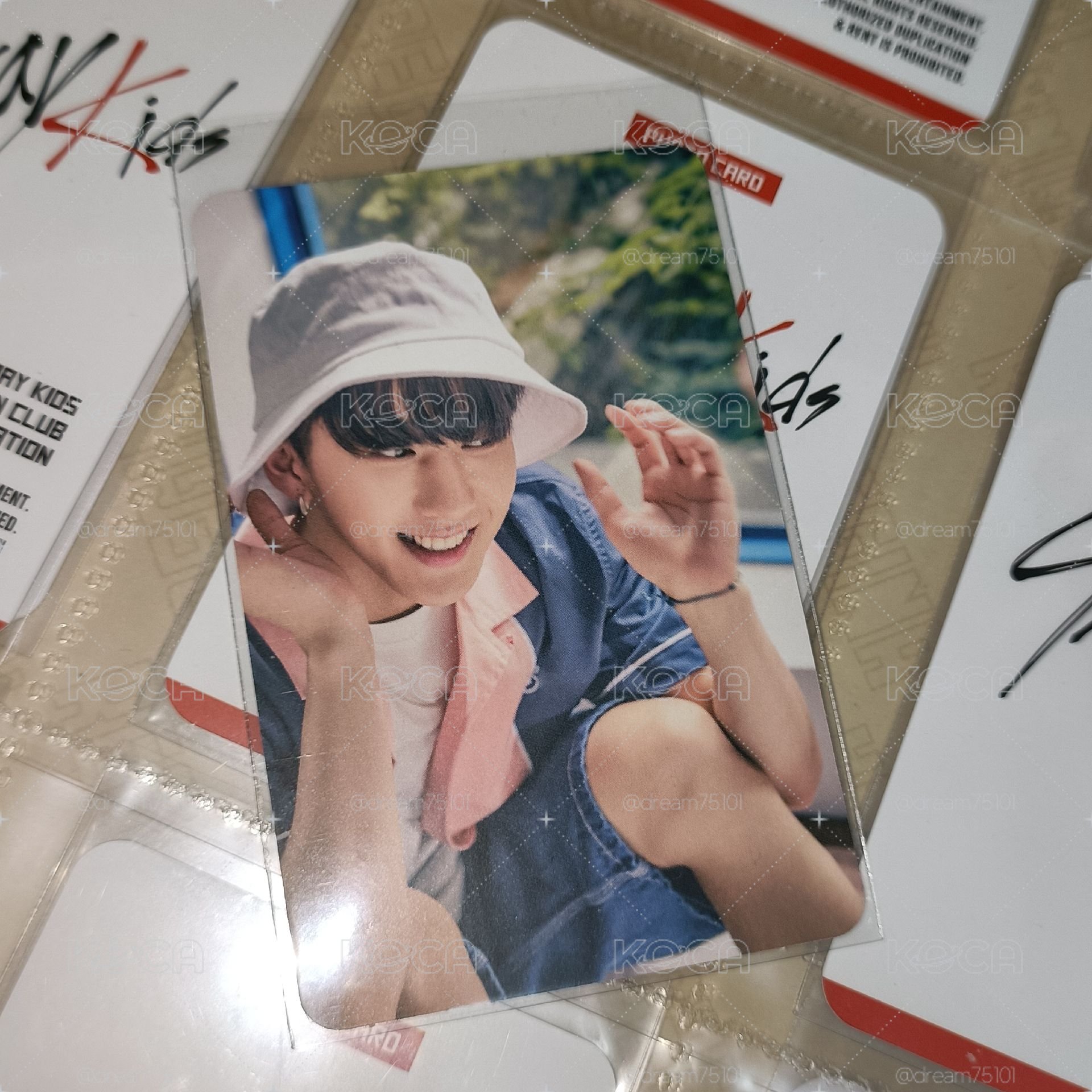 stray kids 徐彰彬 ChangBin op2 幸運信封 福袋 雙面卡 稀有早期 週邊卡