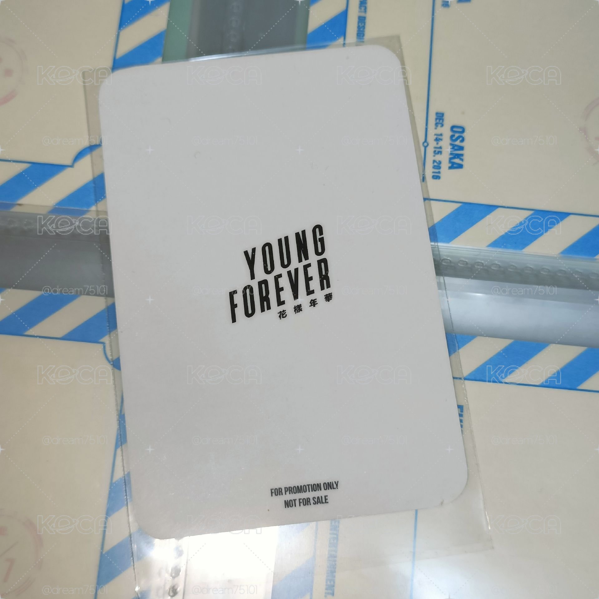 bts 防彈少年團 金泰亨 小卡 台壓泰 花樣泰 花樣年華 台灣限定 絕版youngforever