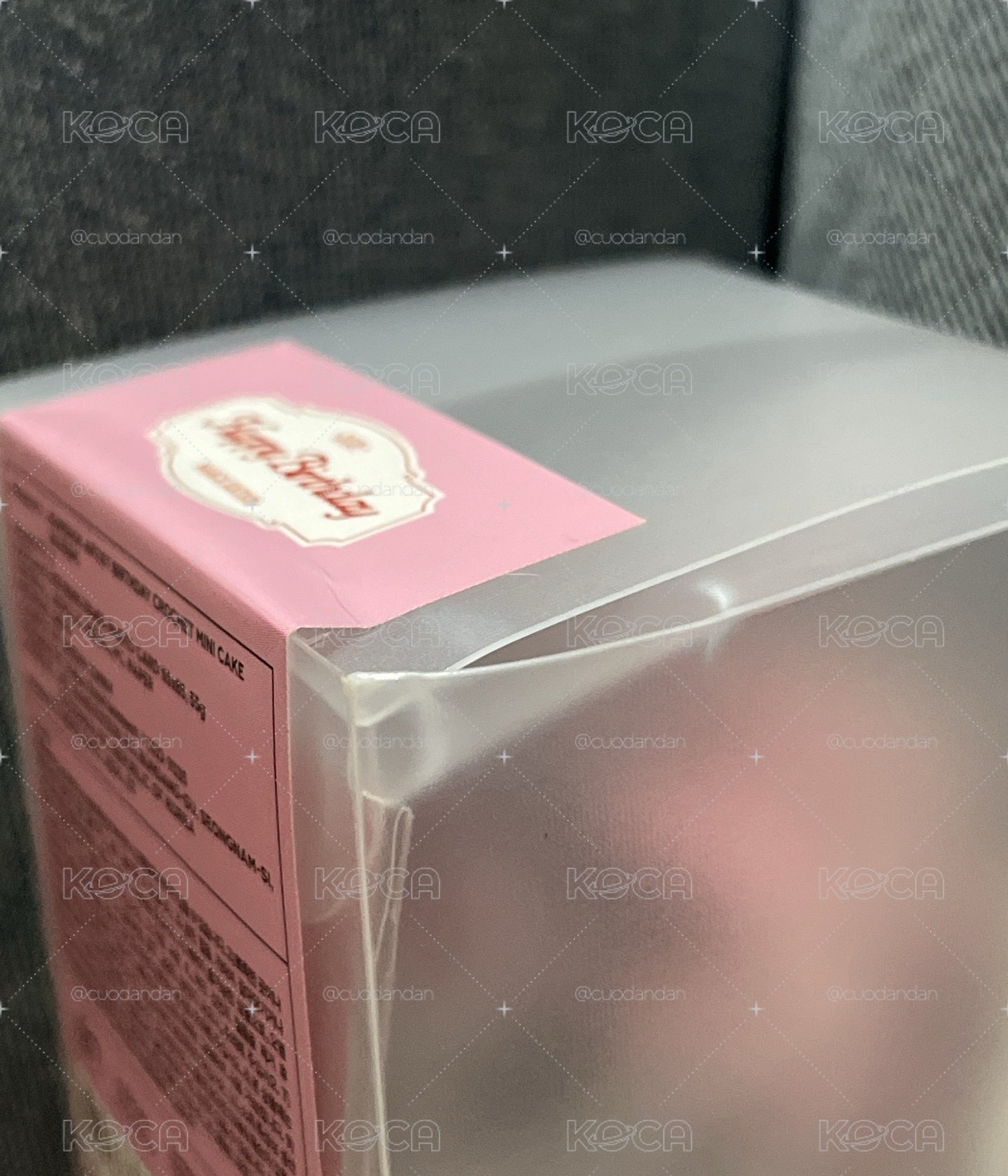 宋恩奭 生日周邊 蛋糕吊飾 全新含卡