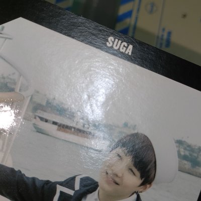 BTS 防彈少年圖 NOW2 寫真 抽選 特典卡 明信片 美寫 閔玧其 SUGA 