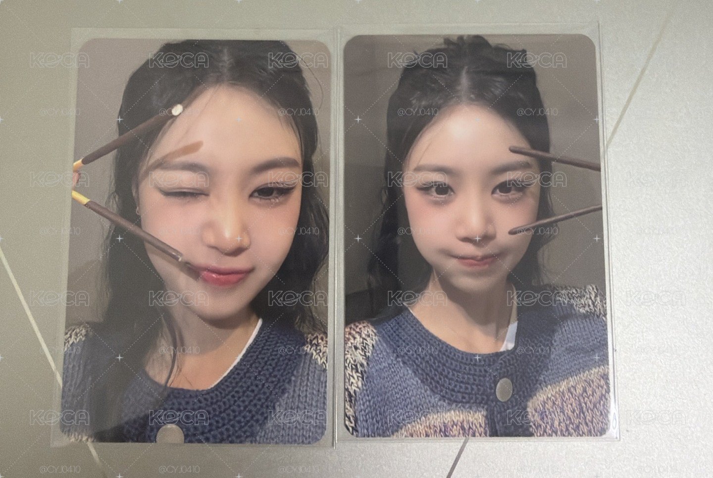 Soojin AGASSY knpops 抽選卡 中籤卡