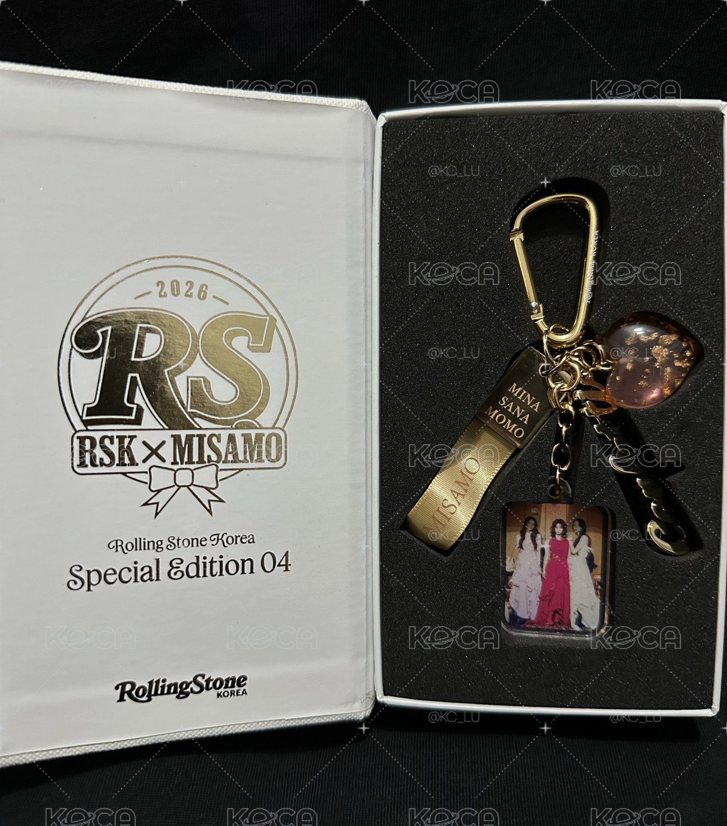 MISAMO Rolling Stone 鑰匙圈
