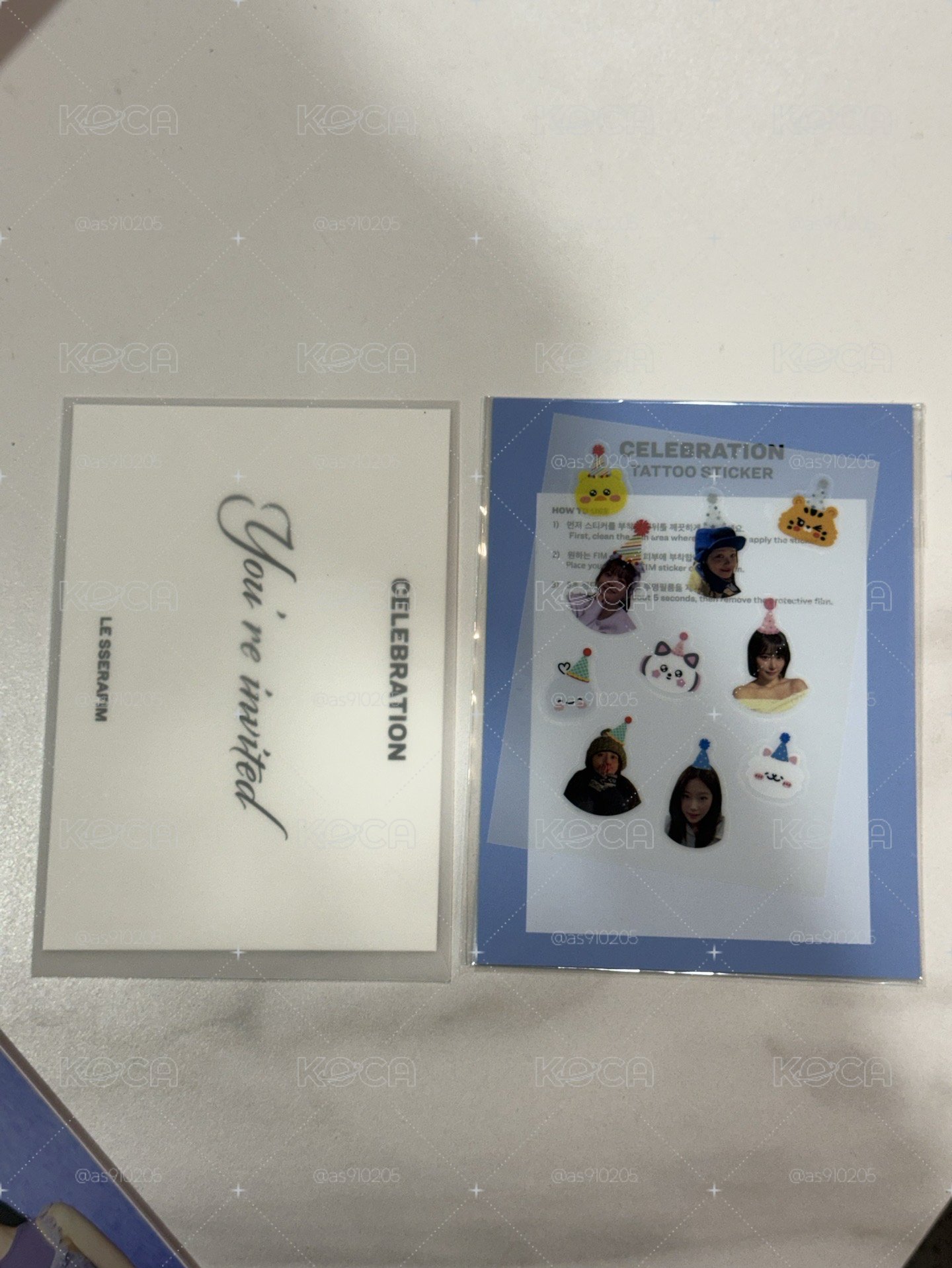🌟現貨🌟Le sserafim寶寶卡